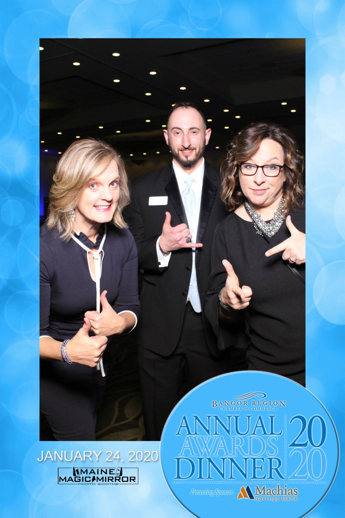 Bangor Region Chamber of Commerce Annual Dinner 2020 | View more photos from the event at gallery.mainemagicmirror.com/u/MaineMagicMirror/Bangor-Region-Chamber-of-Commerce-Annual-Dinner-2020